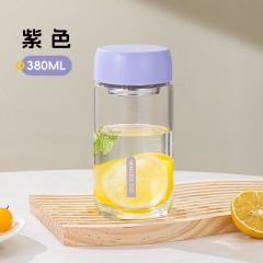明霞 时尚单层玻璃杯 380ML MX3617-DT380