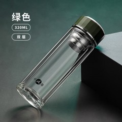 明霞 双层玻璃杯 320ml MX3565-ST320