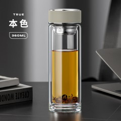 明霞 双层玻璃杯 360ml MX3555-ST360