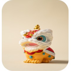 陶瓷摆件 醒狮摆件/诸事顺遂/小马摆件