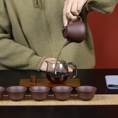 万春和  鸟语花香（豪华版）茶壶250ml+茶海300ml+茶杯70ml