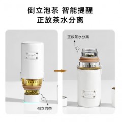 哈尔斯 华为智选智能玻璃款泡茶杯 500ml HBM-500-001-GY