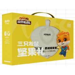 三只.松鼠罐装礼盒小酷罐装礼盒1348g
