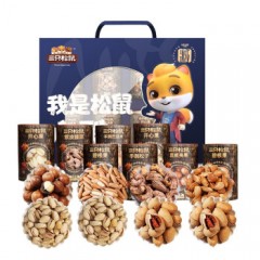 三只.松鼠罐装礼盒小酷罐装礼盒1348g