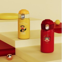 大嘴猴 Paul Frank 超真空保温杯 PFC795-380 380ML 黄/红色