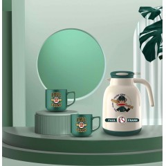 大嘴猴Paul Frank 保温壶马克杯套装 1000ML/350ML*2