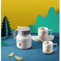 大嘴猴Paul Frank 咖啡壶套装 1000ML*1/350ML*2