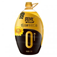 金龙鱼｜金滴零反式脂肪压榨葵籽油5L