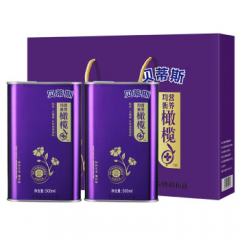 贝蒂斯 橄榄+亚麻籽500ML双支礼盒