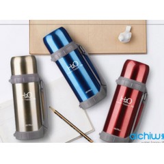 爱奇屋（aichiw）水之雅保温杯户外便携不锈钢大容量保温杯子简约式AI-L52 1000ML