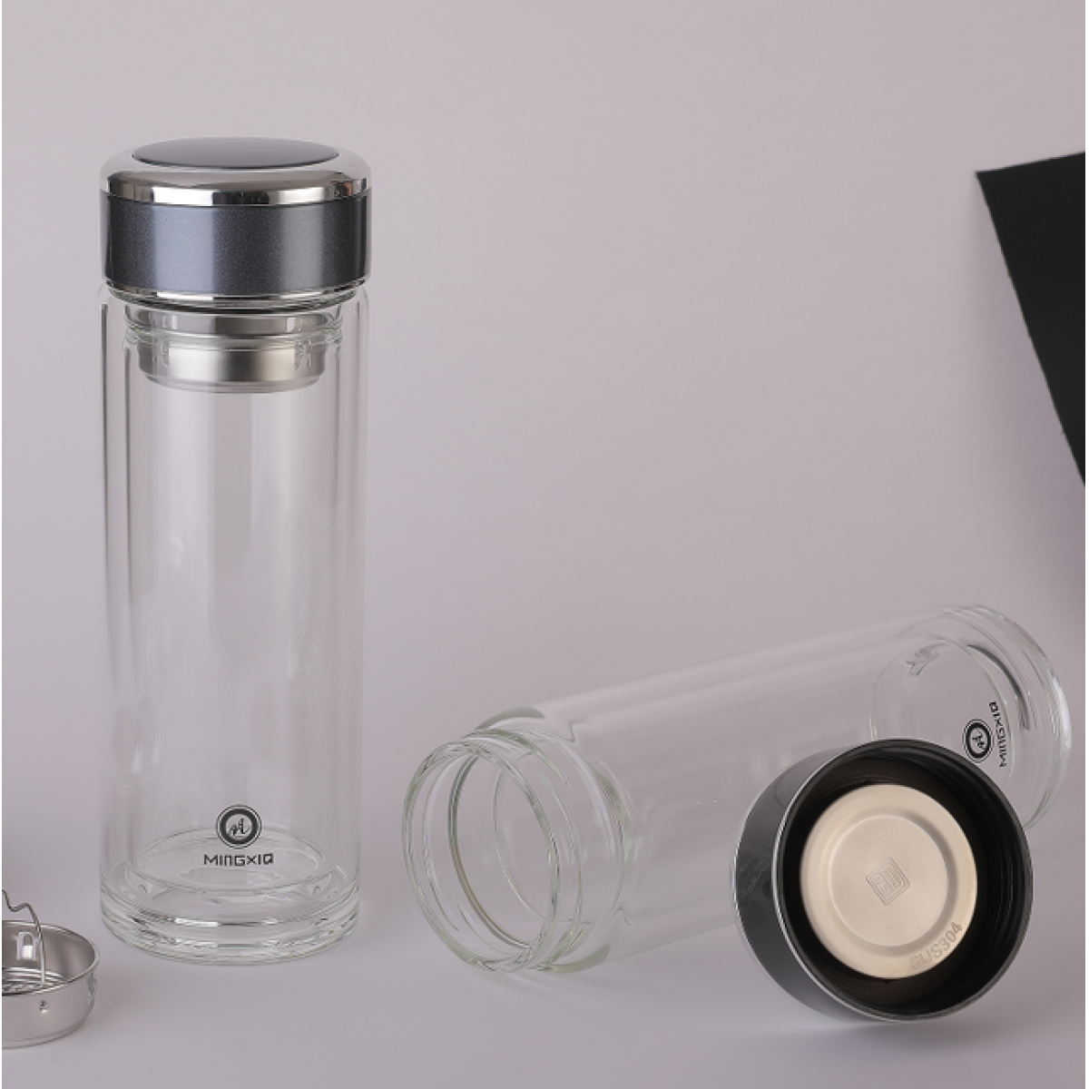 明霞 双层玻璃杯 MX3489-ST300 300ml