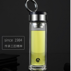富光 茶马仕双层玻璃杯（流通款）268ml TM-2060