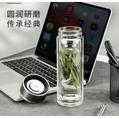 富光 茶马仕双层玻璃杯（流通款）TMB219-318 318ml