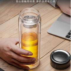 富光 尚茗商务双层玻璃杯（流通款）G1809-sh-330 330ml