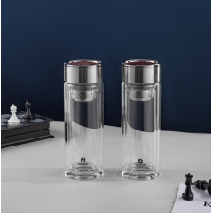 明霞 双层玻璃杯 MX5012-ST310 310ml