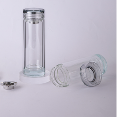 明霞 双层商务玻璃杯 MX3498-ST310 310ml