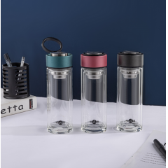 明霞 双层时尚玻璃杯 MX3506-ST300 300ml