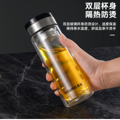 富光 光耀双层玻璃杯（流通包销款）WFB1111-320 320ML