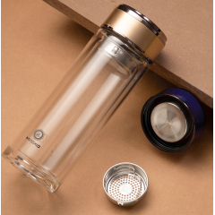 明霞 双层玻璃杯 MX3408-ST300 300ml