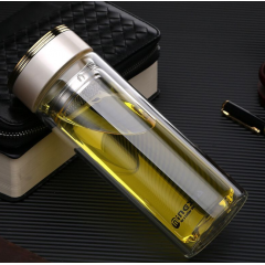明霞 双层玻璃杯 MX307-300 300ml