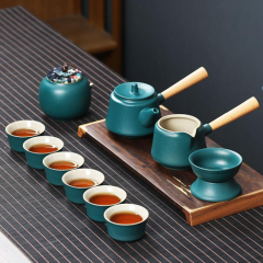 文礼11头双侧把陆宝茶具  套装
