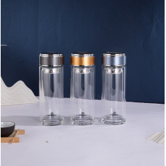 明霞 双层玻璃杯 MX1001-ST350 350ml