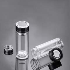 明霞 双层时尚玻璃杯 MX3470-ST350 350ml
