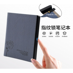 指纹笔记本玫瑰（大款）支持定制LOGO及专版图案