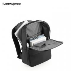 Samsonite//新秀丽背包男 商务笔记本电脑包轻便书包黑色 TQ3*09003