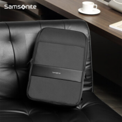 Samsonite//新秀丽背包男 商务笔记本电脑包轻便书包黑色 TQ3*09003