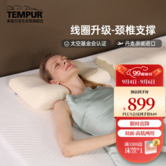泰普尔Tempur丹麦原装进口慢回弹记忆枕头颈椎枕 千禧感温枕S  120599