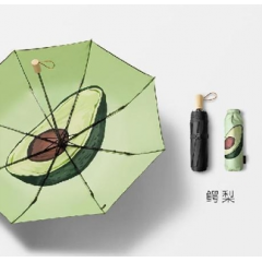 蕉下 果趣系列三折伞 士多啤梨/桃子/柠檬/鳄梨/西柚