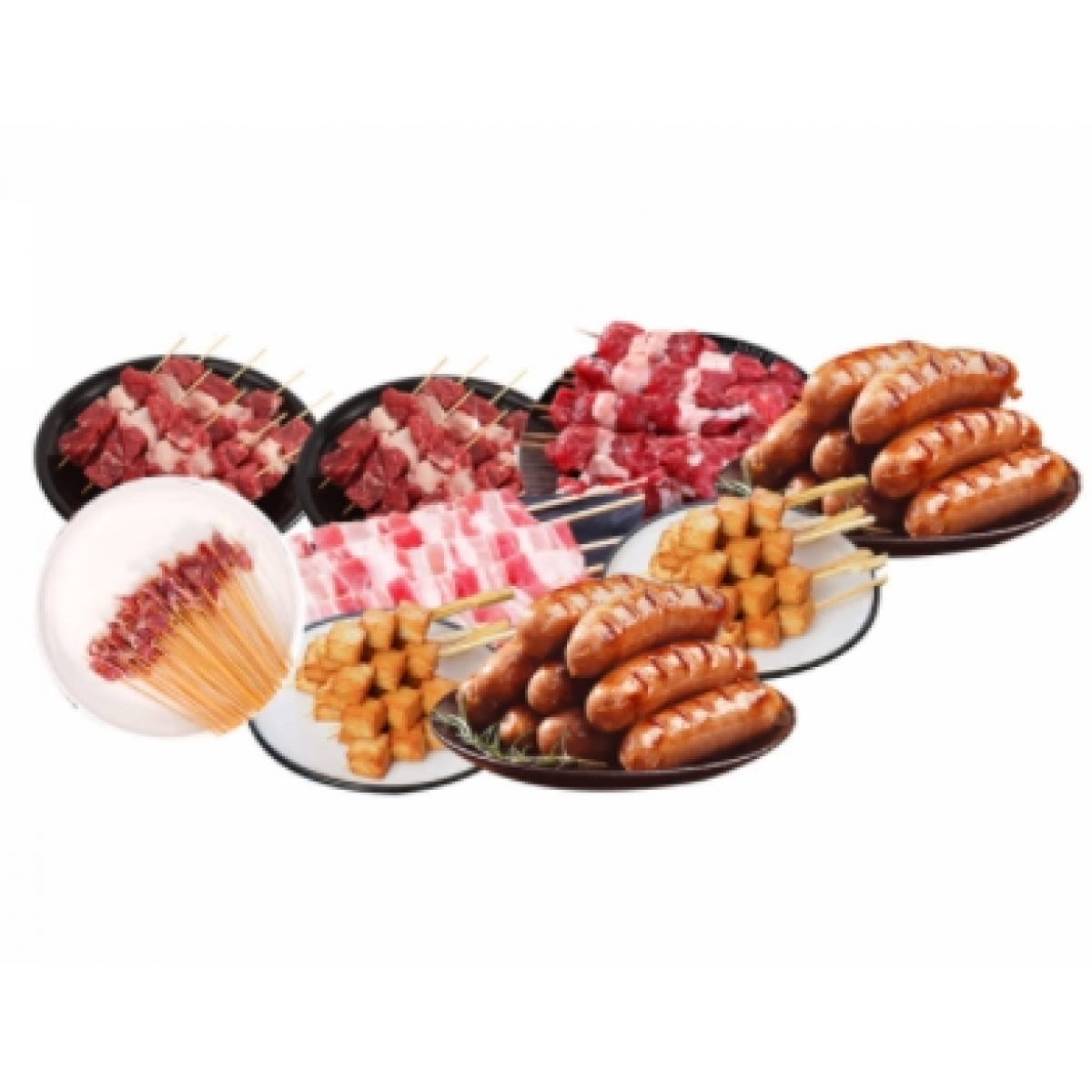 金世尊 臻味套餐 368型 牛羊肉烧烤组合