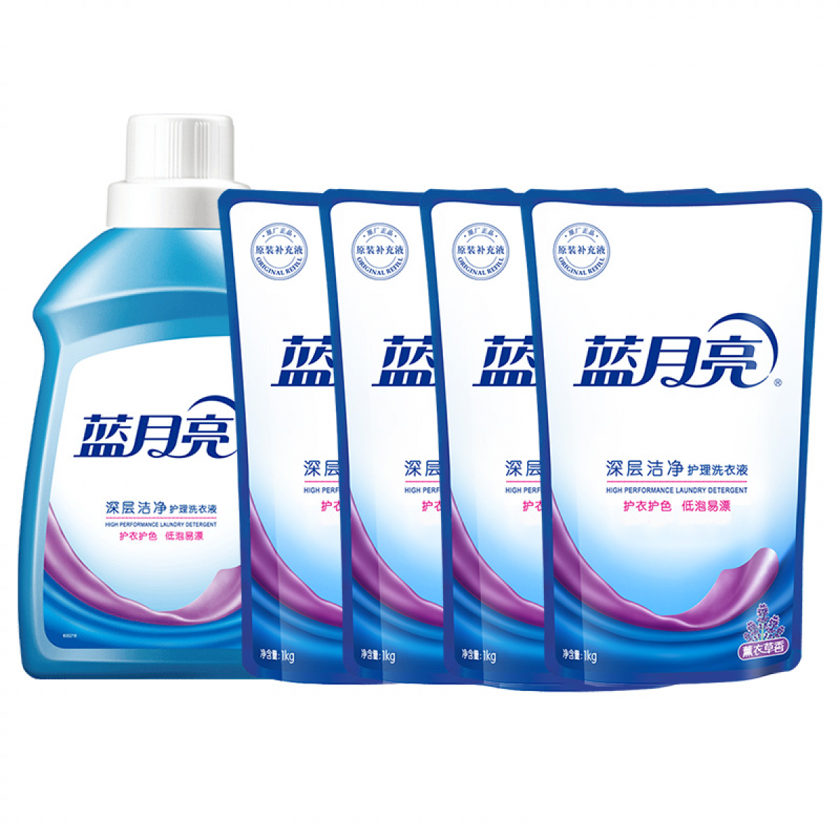 蓝月亮 81000480 2kg薰洁净*1+1kg薰洁净袋*4