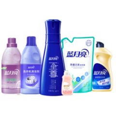 蓝月亮 81000804 660g至尊+500g柔顺剂+600g清洁+1kg除菌洗+500g运动洗+80g内衣洗