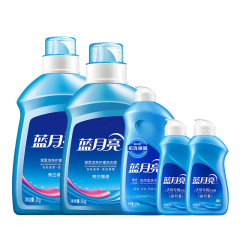 蓝月亮 10001153 薰衣草亮白瓶装2kg*1+薰衣草亮白瓶装1kg*1+风清白兰预涂手洗双用500g*1+风清白兰旅行装80g*2