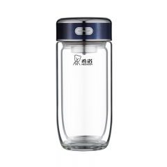 希诺 双层玻璃杯410ml XN-L606