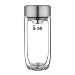 希诺 双层玻璃杯280ml XN-1019S