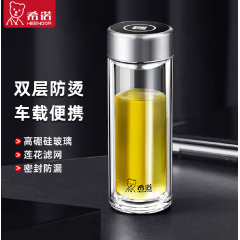 希诺 双层玻璃杯410ml XN-1017S