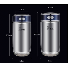 希诺 单层玻璃杯550ml XN-L701
