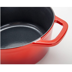 双立人珐琅铸铁锅汤锅炖锅煲汤锅24cm 40202-020（彩盒包装）