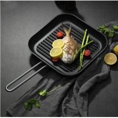 德世朗（DESLON） LINE系列不粘牛排煎锅 28cm DP910-F28O