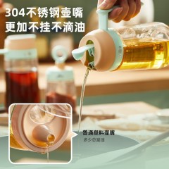 小熊（Bear）油壶 600ML CX-W0037(粉绿、深蓝双色)