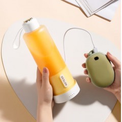 德世朗（DESLON） 榨汁机-小风扇（套装） 400mL  DDQ-TZ01