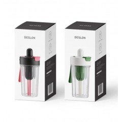 德世朗（DESLON） 冰川系列双饮花茶杯 450mL DBCB-450