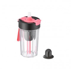 德世朗（DESLON） 冰川系列双饮花茶杯 450mL DBCB-450