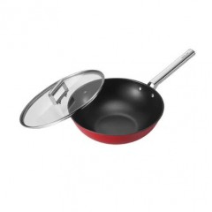 德世朗（DESLON） 致简精铁不粘锅三件套 DFS-TZ954B-RD