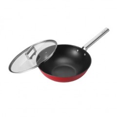 德世朗（DESLON） 致简精铁不粘锅三件套 白色 DFS-TZ954B-WH