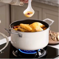 德世朗（DESLON） 云璟系列珐琅汤锅 20cm DP908-C20