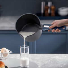 德世朗（DESLON） 蓝鲨pro系列不粘奶锅 16cm DP907-S16